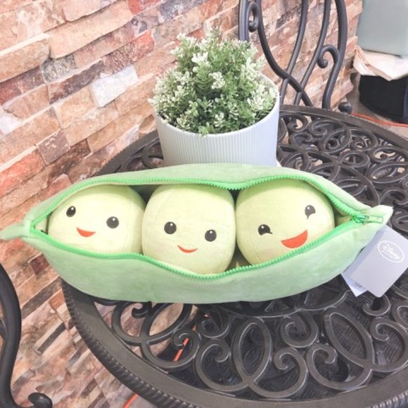 NEW Disney Peas in a Pod Plush - Picture 1 of 5